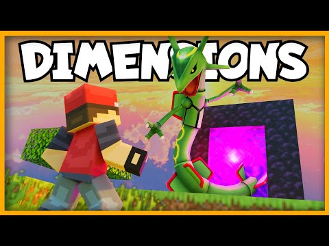 PIXELMON DIMENSIONS MOD! Best Minecraft Pokemon Mod!