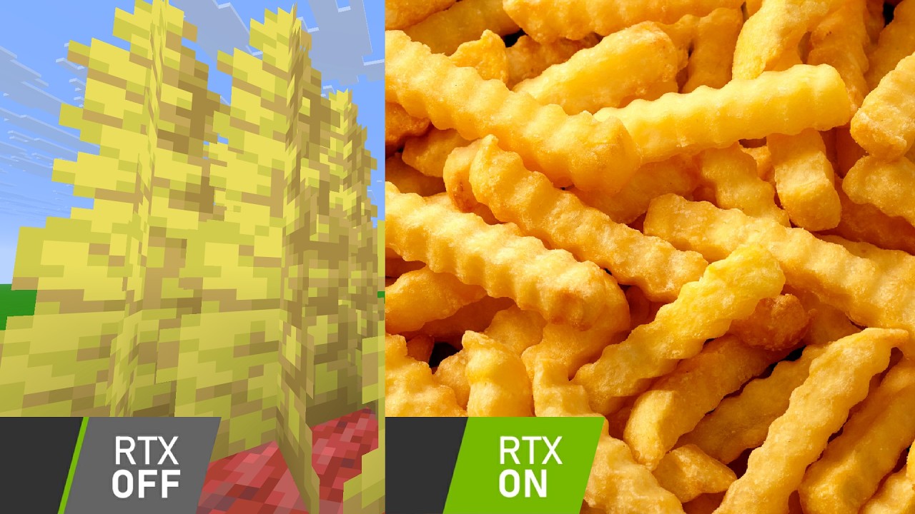 Minecraft memes about the new update, but it's just food.