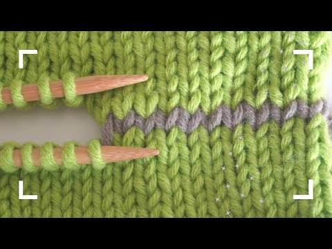 Rechte Maschen zusammennähen Maschenstich | so nähst du zB Sockenspitzen oder Pullover zusammen