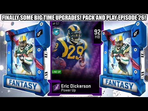 FINALLY SOME BIG TIME UPGRADES! PACK AND PLAY EPISODE 26! | MADDEN 20 ULTIMATE TEAM