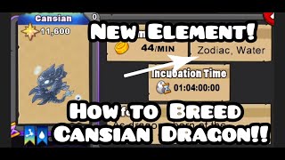 How to Breed the Cansian Dragon in Dragonvale/Breeding hints/Leave Game ID in Comments for Add!