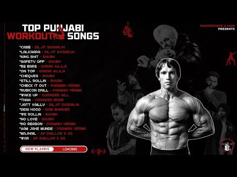 Top Punjabi Workout Songs (Visualizer Video) Punjabi Jukebox 2024 | GYM Songs | @MasterpieceAMan