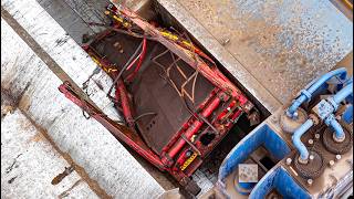 INSANE SCRAPYARD CRUSHING! Heavy Steel Gets Shredded by a Giant Shear | R Davies Metals & Sons