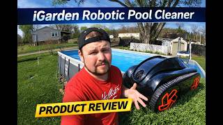 This Robotic Pool Cleaner is INSANE… 7 Hour Runtime?! 🤯 (iGarden K70 Test)