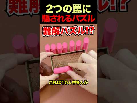 ㊗️1000万再生🎉10人中9人が2回騙されるパズル