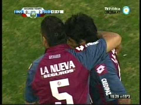 Promoción: Instituto 0 San Lorenzo 2, gol de Bueno