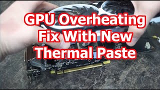GPU Overheating Fix – RX570 New Thermal Paste