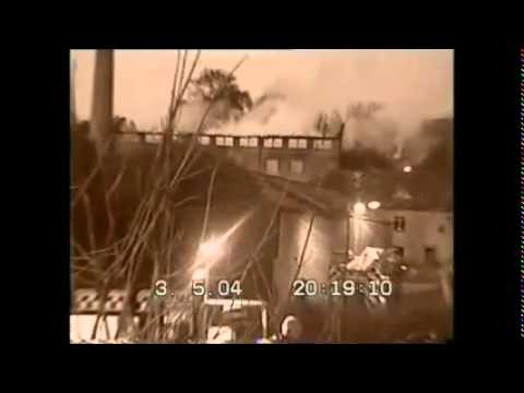 Thumbnail for Milborne Port Tannery Fire lost footage from 3.May.2004