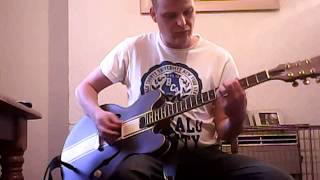 Alkaline trio queen of pain guitar cover