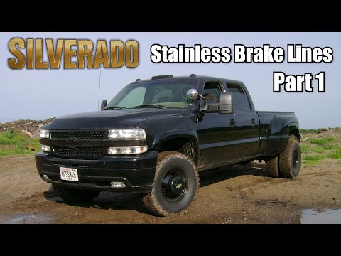 02 Silverado Dually Stainless Brake Lines Part 1 of 2