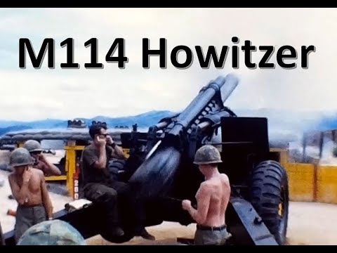 M114 Howitzer (155 mm) in Vietnam
