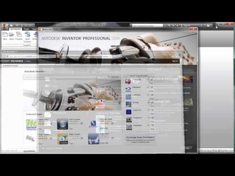 Autodesk Inventor 2014 Tutorial | Getting Started