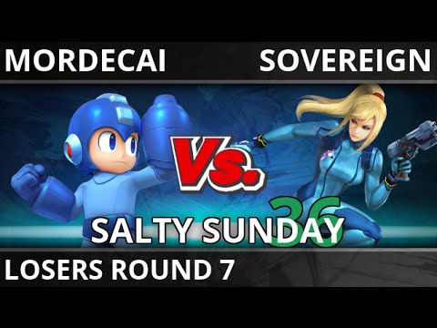Salty Sunday @ eBash 36 (WiiU) - NG | Mordecai VS Sovereign - Losers Round 7