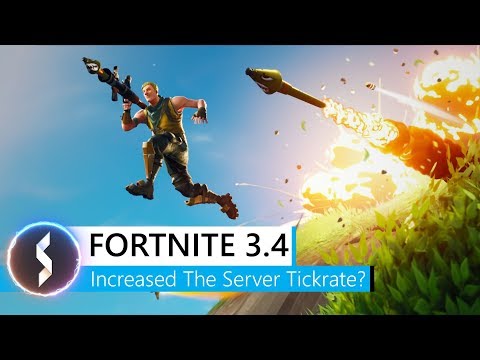 Fortnite 3.4 Increased The Server Tickrate? Video