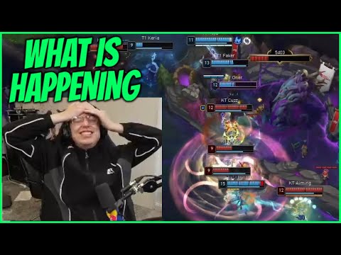 Caedrel Reacts To The Return Of The T1 Circus VS KT