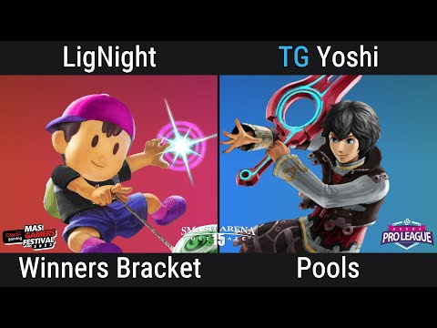 SAU15: Pools - LigNigjt (Bowser Jr. Ness) Vs. Yoshi (Shulk)