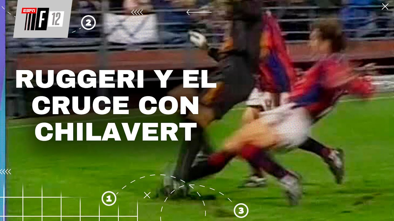 "ME ESCUPIÓ Y LO FUI A BUSCAR", Ruggeri recordó el histórico cruce con Chilavert | #ESPNF90