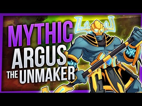 Argus the Unmaker | Mythic Antorus the Burning Throne | EnhShaman [WoW Legion 7.3.5]