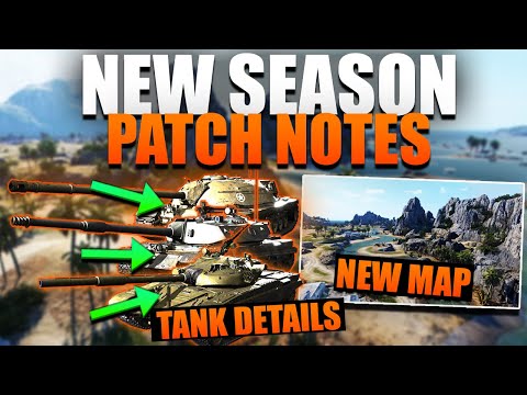 NEW Map + Patch Notes! World of Tanks Console News