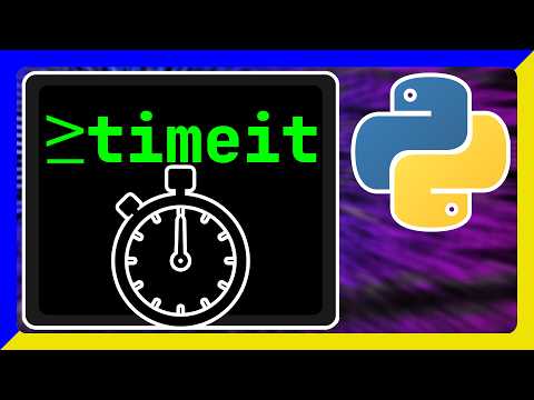 Time Deinen Code Mit Timeit Python Modul