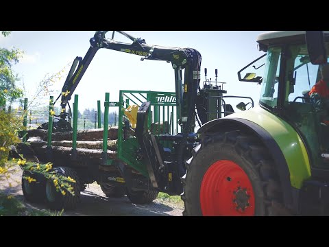 Oehler Tandem-Holzrückenwagen: THK 130