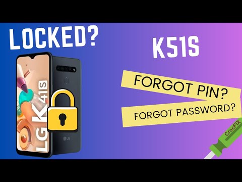 LG K41S K51S K61 Locked? Remove screen lock / password / pin / factory reset
