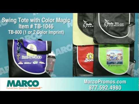 150 GSM Swing Tote w/Color Magic
