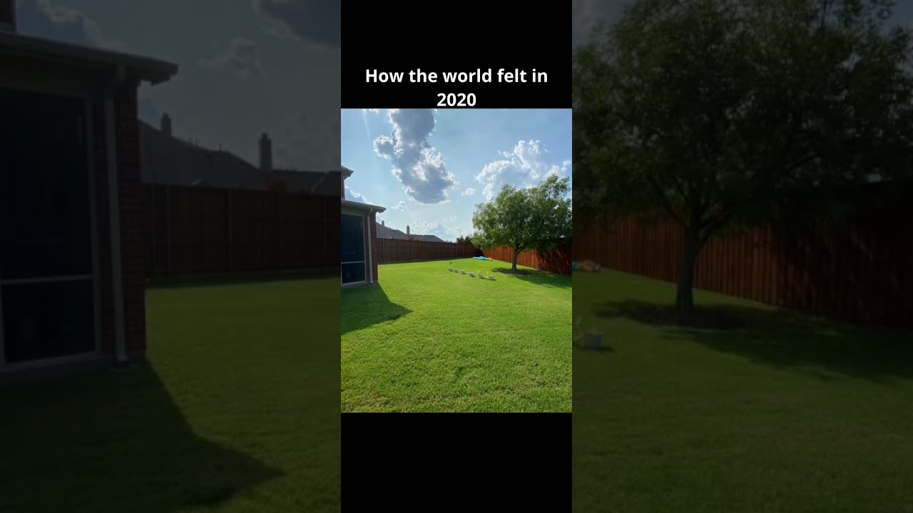 that's how it was...