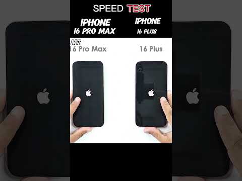 iPhone 16 Pro Max vs iPhone 16 Plus – Speed Test 🔥 | Who Wins the Battle? 📱💥#trendingnow #shorts