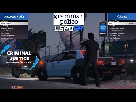 How To Install The New Updated Grammar Police! | #lspdfr | #policemod | #criminaljusticeyoutube