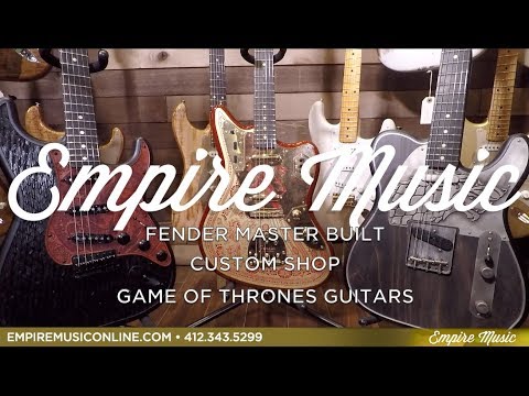 Fender Custom Shop Game of Thrones Sigil Collection Complete Set image 2