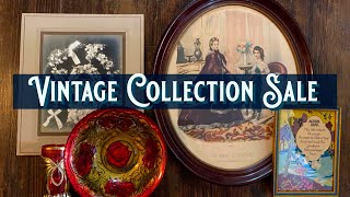 VINTAGE COLLECTIONS LIVE SALE: Friday, April 19th 5:00pm CDT