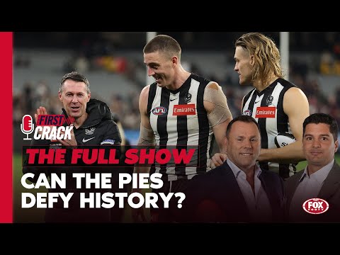 Can the Magpies pull off a 28-year first to defy the odds? 🤔 🏆 I First Crack Full Show I Fox Footy
