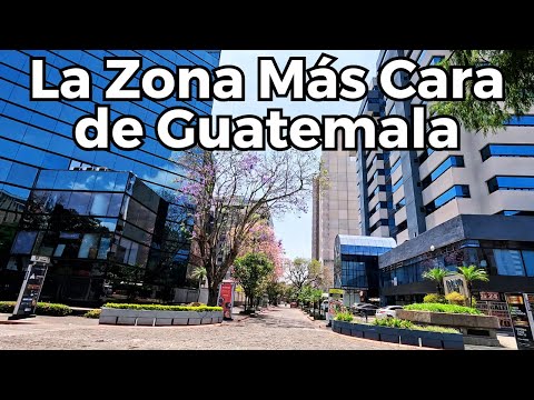 ¡La Zona Más Cara de Guatemala! Recorriendo la Moderna Zona 10  | Así Se Ve Hoy Esta Zona de Lujo