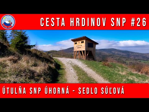 Cesta hrdinov SNP #26 / Útulňa SNP Úhorná - Sedlo Súľová / Volovské vrchy - 5.5.2023