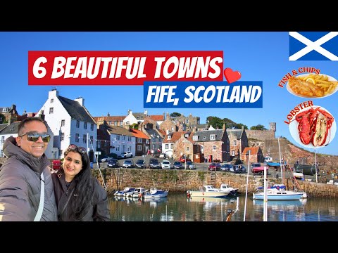 Fife Scotland | Fife Coastal Route| Anstuther | Crail | Culross | Outlander Locations [4K]- Ep 7