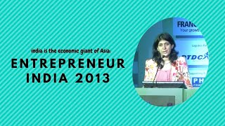 India is the economic giant of Asia : Entrepreneur India 2013  image