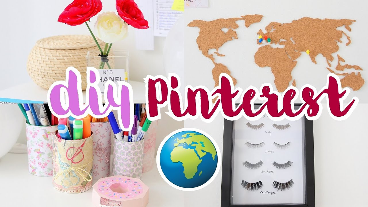 DIY n°1 ✂️ CARTE DU MONDE, VITRINE A CILS...