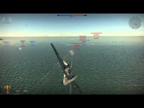 War Thunder HOW TO DESTROY PLANE / Hurricane Mk. IV / Gameplay HD
