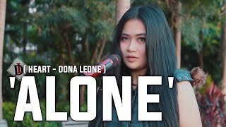 Download lagu ALONE - DONA LEONE | Woww VIRAL Suara Menggelegar Lady Rocker Indonesia | SLOW ROCK mp3