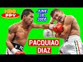 52 Manny Pacquiao VS David Diaz June 28 2008 HBO PPV UHD 2160P