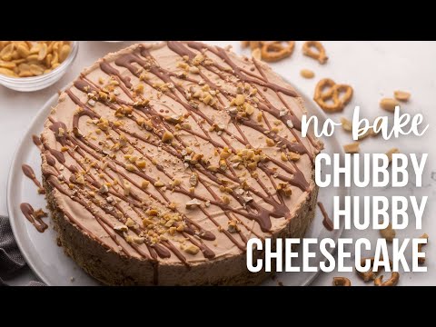 No Bake Peanut Butter Chocolate Cheesecake l The Recipe Rebel