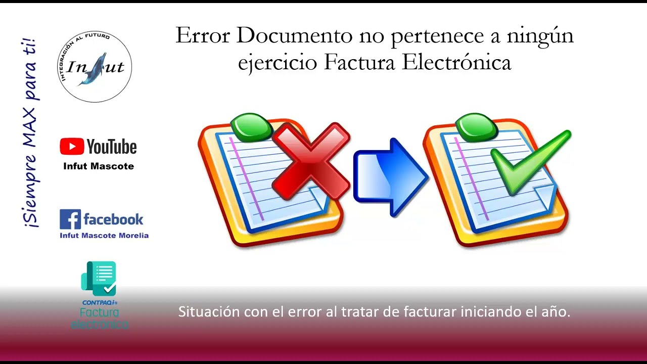 Error cierre ejercicio Contpaqi Factura Electrónica