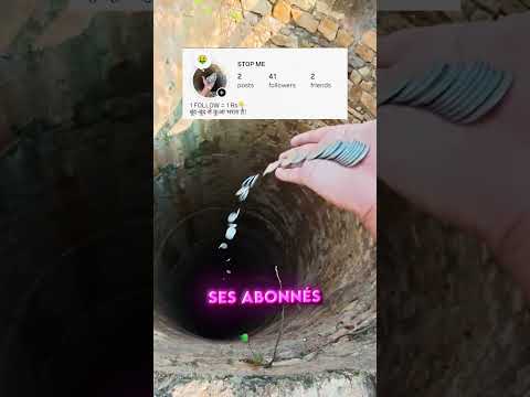 IL REMPLIT UN PUITS SELON SES ABONNÉS ! 😱🪙
