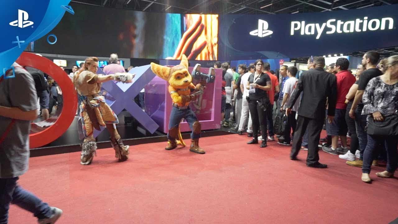 A PlayStation estará presente na Brasil Game Show 2017!