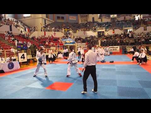 Andrey Kress (RUS) v Iliyan Tomanov (BUL) - Male -85kg Sparring