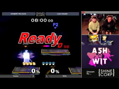 Passion (Fox) vs Webs (Marth) - ASH@WIT #46 Melee Loser's Bracket