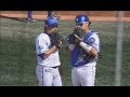 横浜DeNAベイスターズ2軍 7回表途中 野川拓斗投手の投球風景20180729横須賀スタジアム