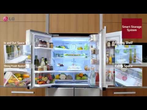 LG Premium 4 Door Refrigerator Door-in-Door