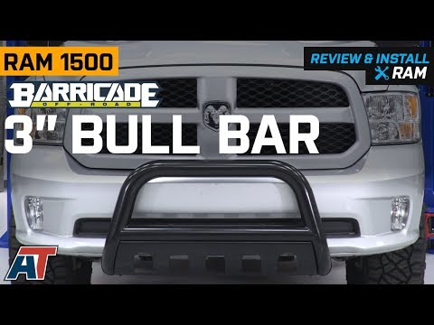 2009-2018 Ram Barricade 3\" Black Bull Bar Review & Install